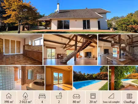 maison 6 pièces de 198 m2