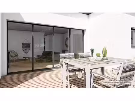 terrain avec maison neuf à vendre