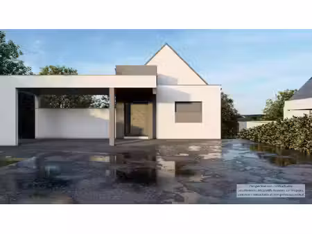 terrain avec maison neuf à vendre