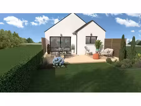 terrain avec maison neuf à vendre