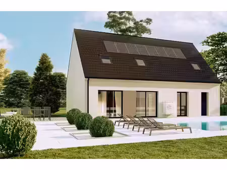 terrain avec maison neuf à vendre