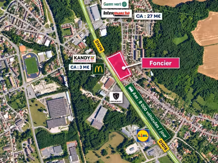 terrain constructible neuf à vendre