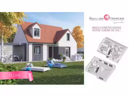 terrain avec maison neuf à vendre