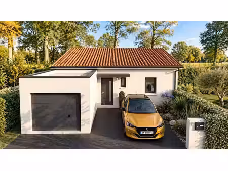 terrain avec maison neuf à vendre