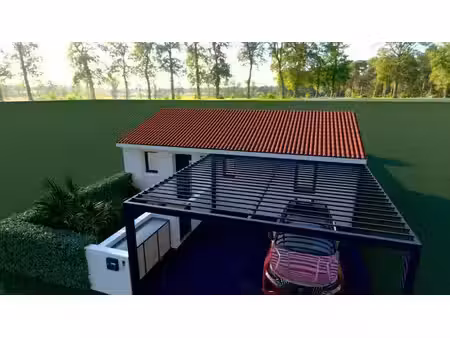 terrain avec maison neuf à vendre