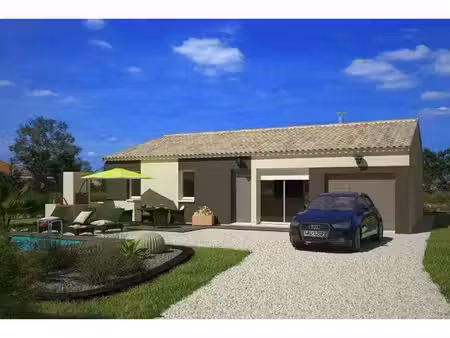 terrain avec maison neuf à vendre