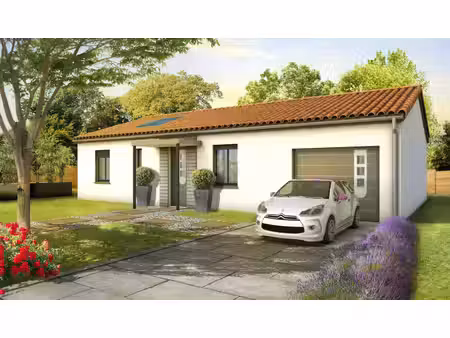terrain avec maison neuf à vendre