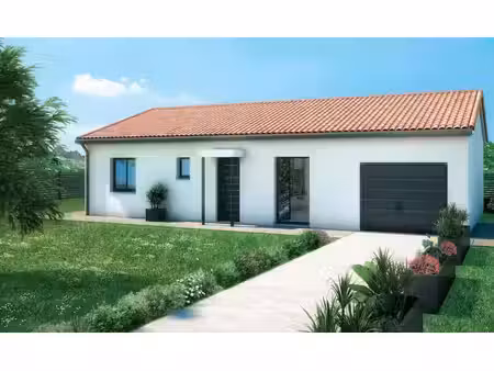 terrain avec maison neuf à vendre