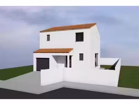 terrain avec maison neuf à vendre