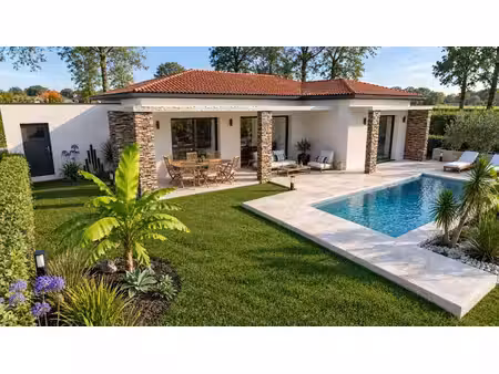 terrain avec maison neuf à vendre