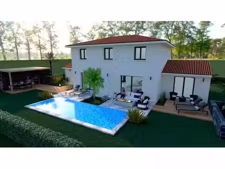 terrain avec maison neuf à vendre