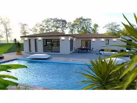 terrain avec maison neuf à vendre