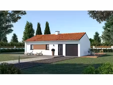 terrain avec maison neuf à vendre