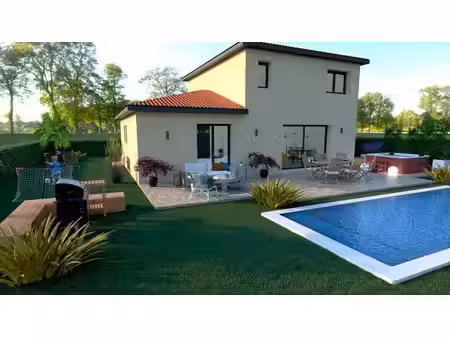 terrain avec maison neuf à vendre