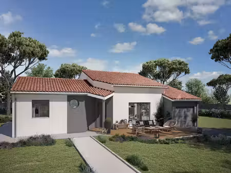 terrain avec maison neuf à vendre