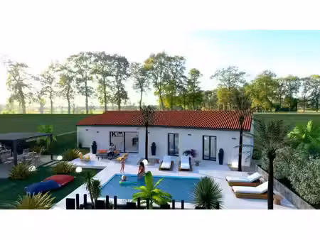 terrain avec maison neuf à vendre