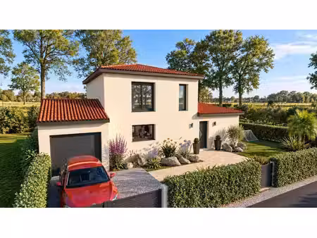 terrain avec maison neuf à vendre