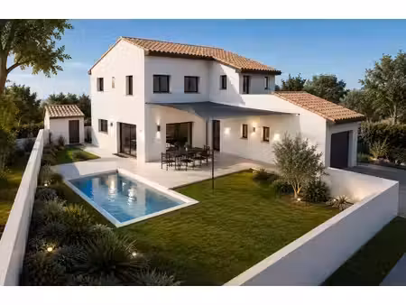 terrain avec maison neuf à vendre