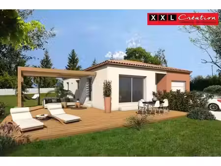 terrain avec maison neuf à vendre