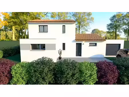 terrain avec maison neuf à vendre