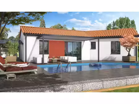 terrain avec maison neuf à vendre