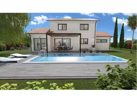 terrain avec maison neuf à vendre