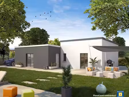 terrain avec maison neuf à vendre