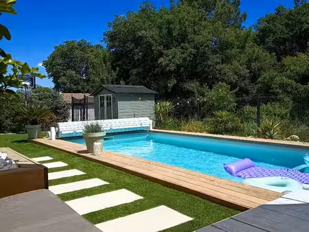 maison contemporaine 2022 – 130 m² – piscine – saussines