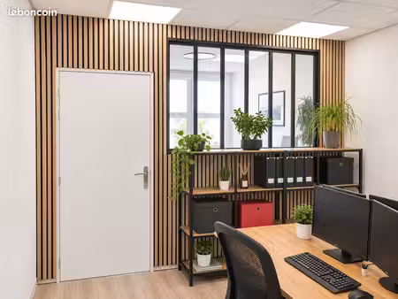 bureau privatif 10 m² – millénaire – 1 à 2 postes – parking + fibre