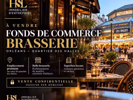à vendre fonds de commerce de brasserie emplacement no1