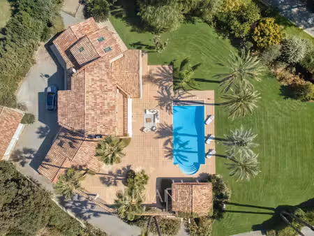 location longue durée | mougins – villa provençale 4 chambres  piscine  domaine sécurisé l