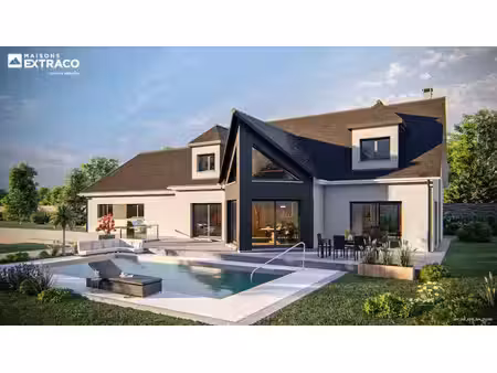 terrain avec maison neuf à vendre