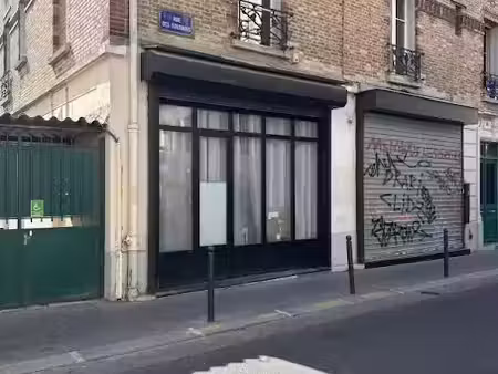 location locaux professionnels 33 m² à paris 19ème (75019)  1 485 €