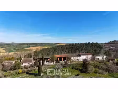 domaine forestier atypique de 62 hectares avec bâtis à rénover