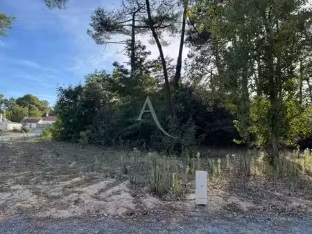 terrain constructible - 750 m² - saint jean de monts