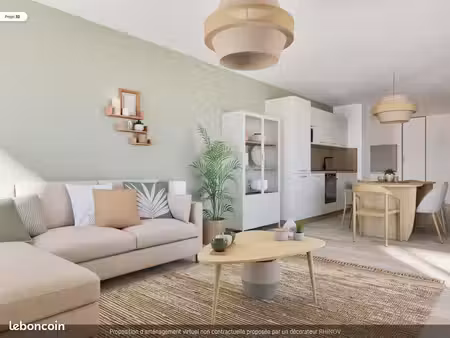 appartement - 2 pièces - les terrasses des 3 parcs brs