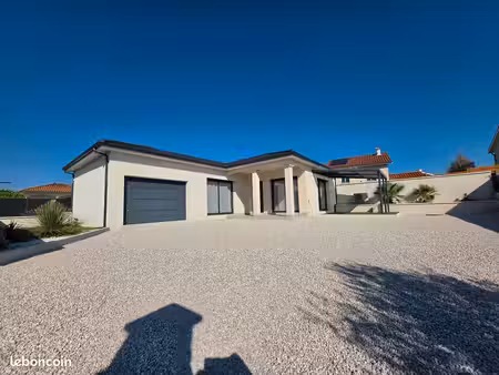 villa récente plain-pied 75 37 m² – garage - terrain 421 m²