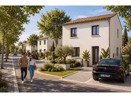 terrain avec maison neuf à vendre