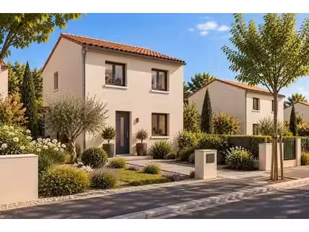 terrain avec maison neuf à vendre