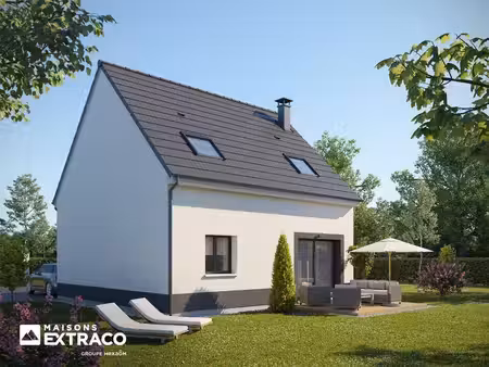 terrain avec maison neuf à vendre