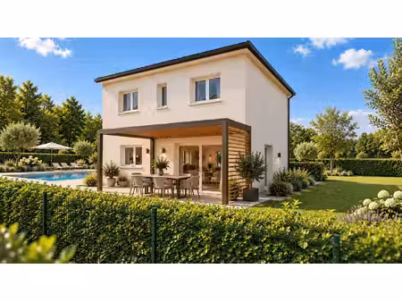 terrain avec maison neuf à vendre