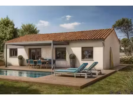 terrain avec maison neuf à vendre
