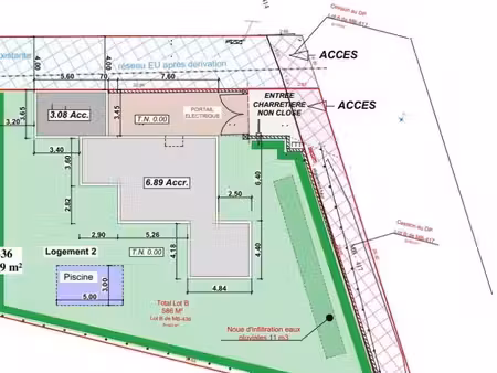 terrain 586 m² le grau d agde