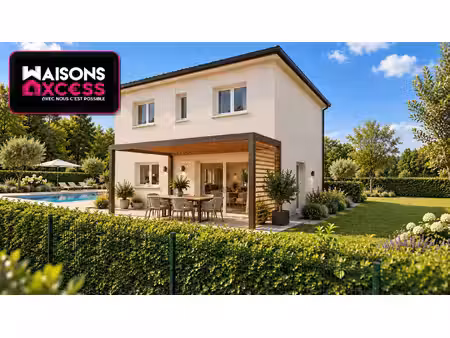 terrain avec maison neuf à vendre