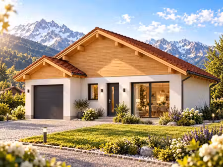terrain avec maison neuf à vendre