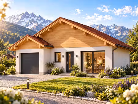 terrain avec maison neuf à vendre