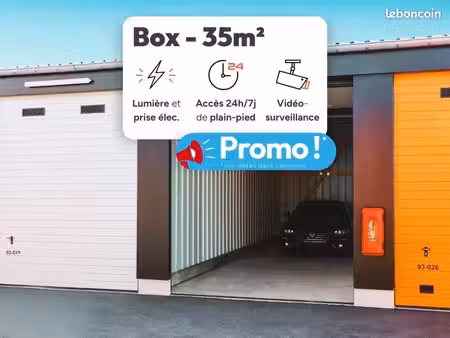 garage/box 35 m² portes les valence