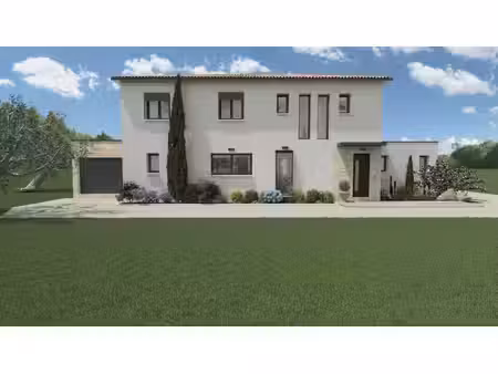 terrain avec maison neuf à vendre