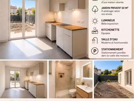 à louer studio dans une maison neuve