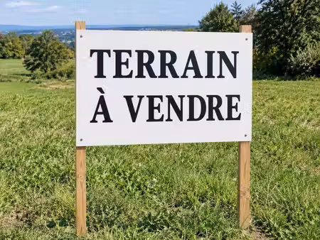 terrain constructible neuf à vendre